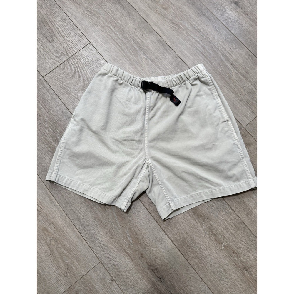 Vintage Gramicci Shorts Womens S Tan Khaki Belted Outdoor Hiking Activewear